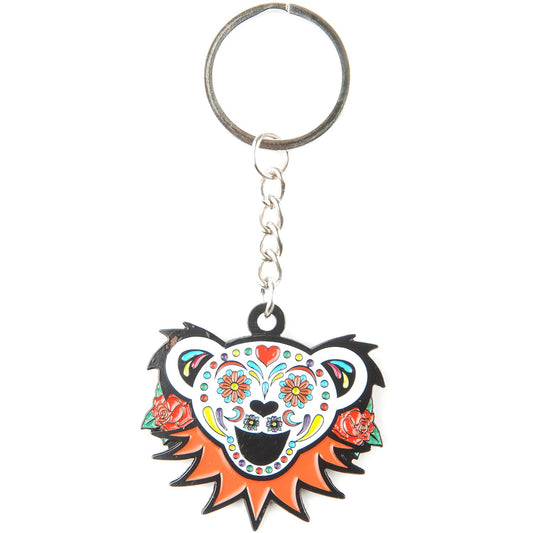 Grateful Dead Sugar Bear Metal Key Chain