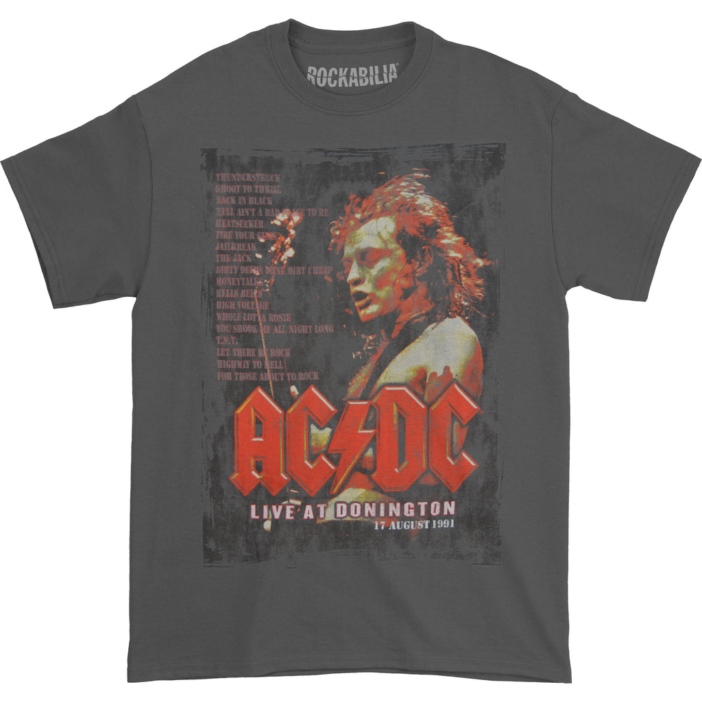 AC/DC Donington Set Slim Fit T-shirt 403159 | Rockabilia Merch Store