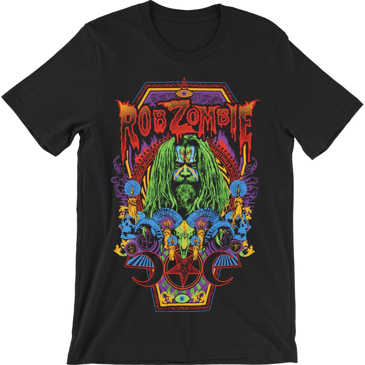 Rob Zombie Necrocolor Slim Fit T-shirt