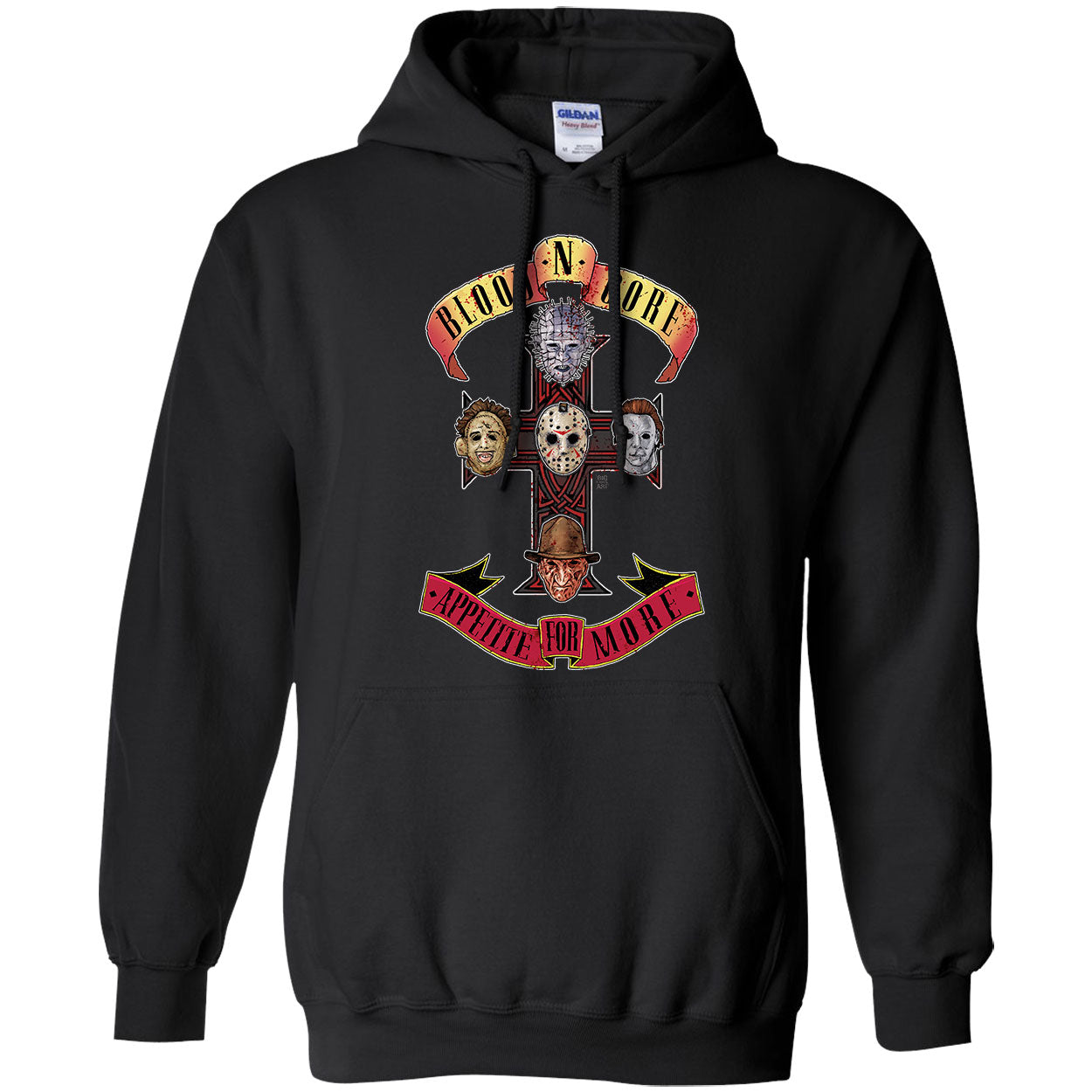 Big Chris Art Appetite for More Hooded Sweatshirt