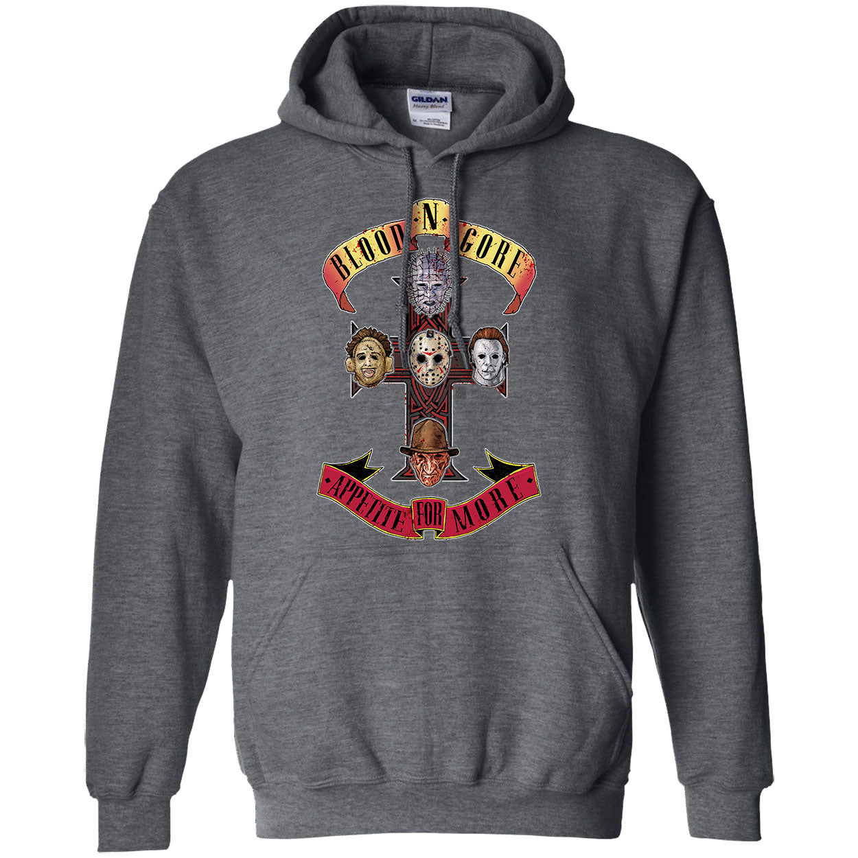 Big Chris Art Appetite for More Hooded Sweatshirt