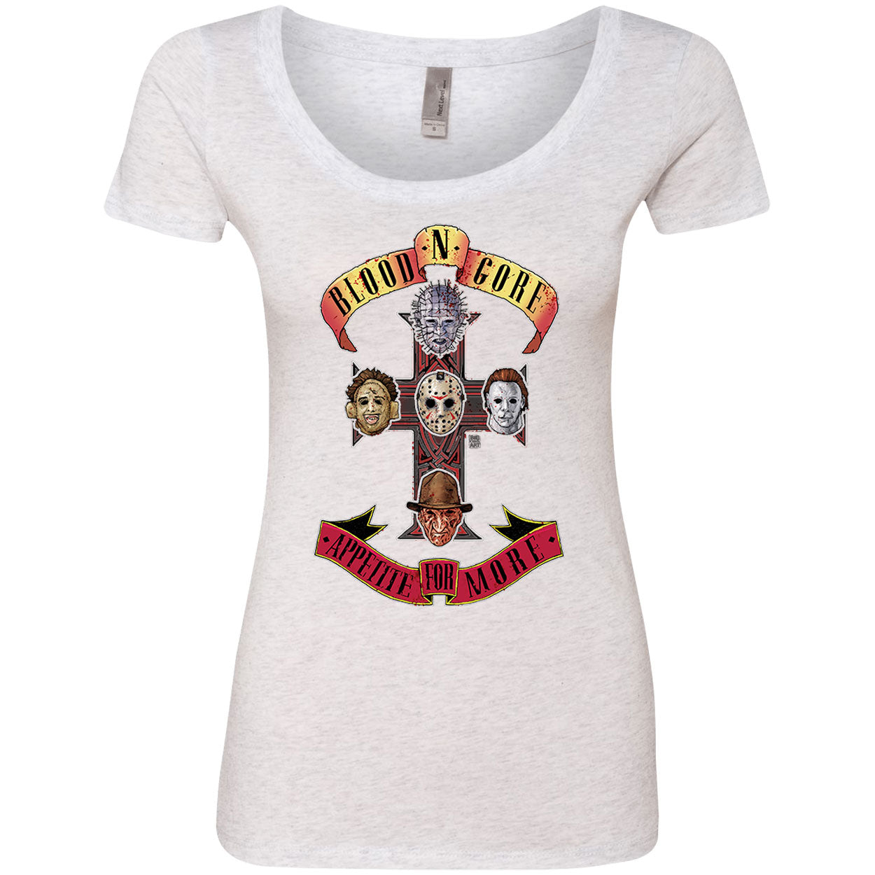 Appetite for More Scoop Neck Junior Top