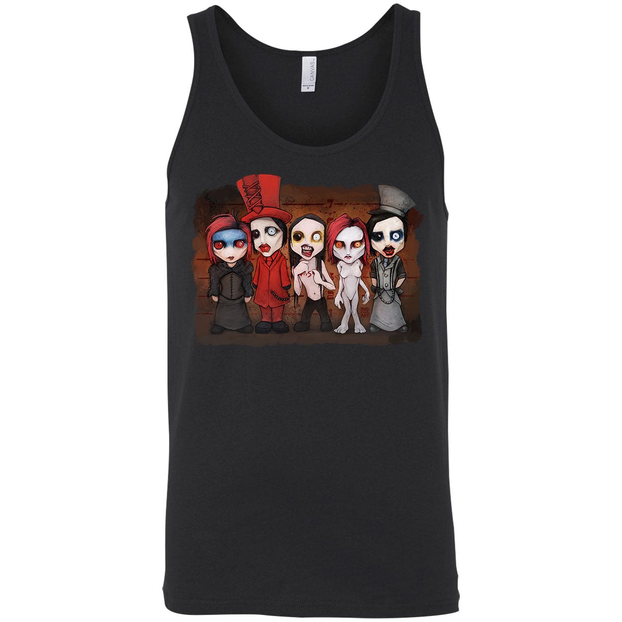 Big Chris Art Beautiful People Mens Tank