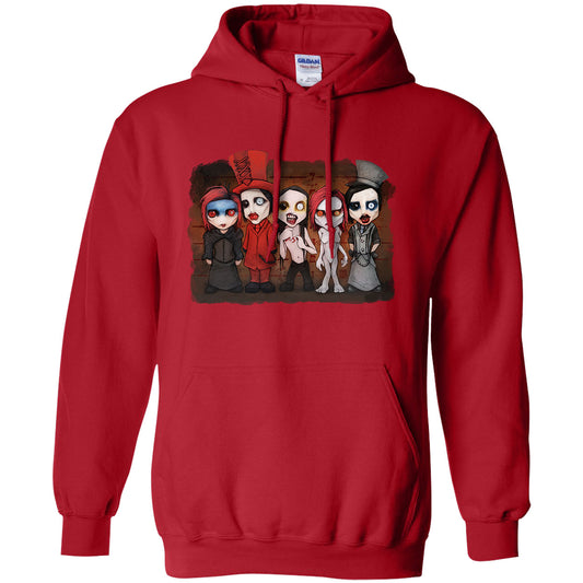 Big Chris Art Big Chris Art Beautiful People Hooded Sweatshirt