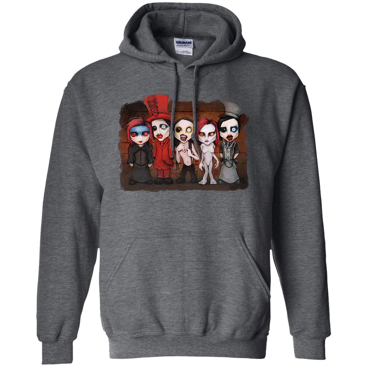 Big Chris Art Beautiful People Hooded Sweatshirt