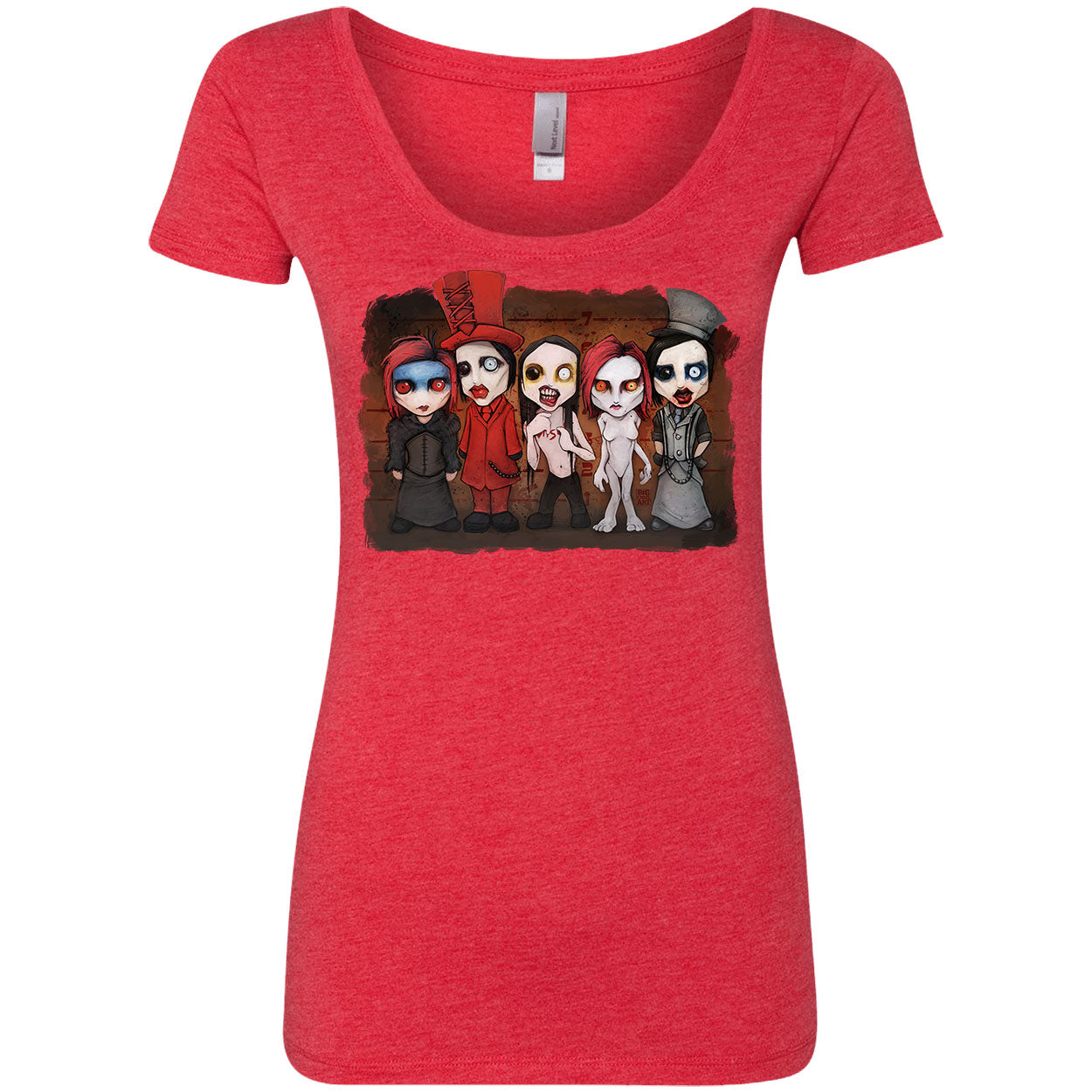 Beautiful People Scoop Neck Junior Top