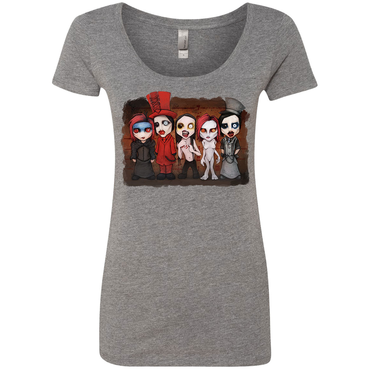 Beautiful People Scoop Neck Junior Top