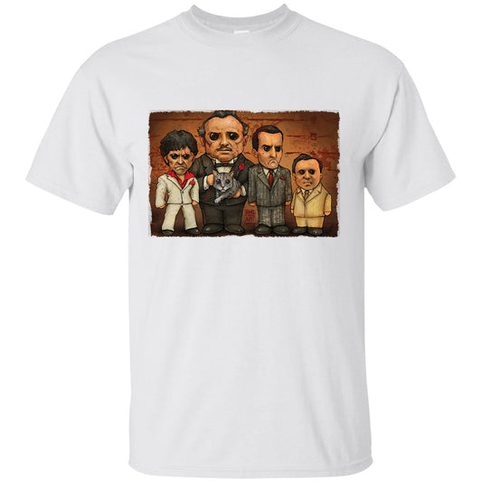 Big Chris Art Big Chris Art Gangster Line Up T-shirt