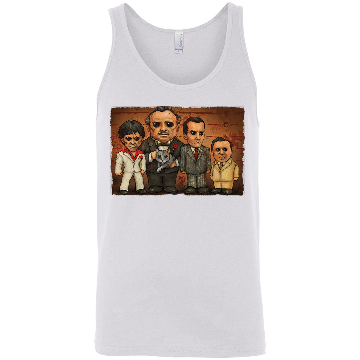Gangster Line Up Mens Tank