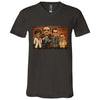 Gangster Line Up V-Neck T-shirt