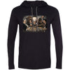 Gangsters Playing Poker Hooded Long Sleeve