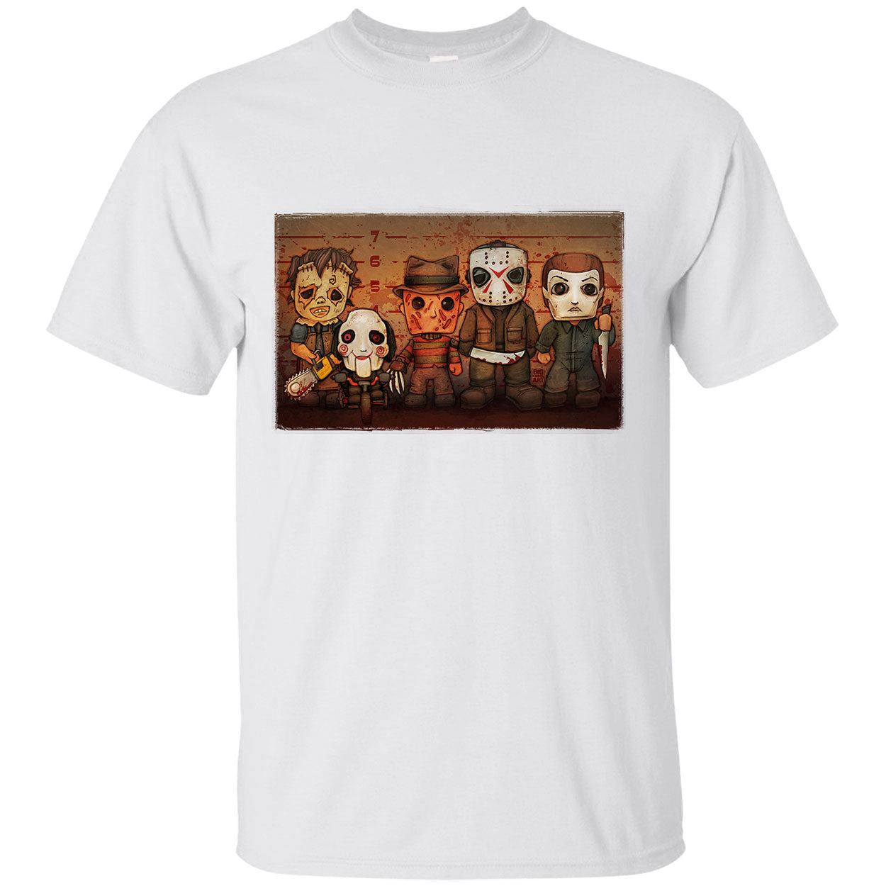 Big Chris Art Killer Line Up T-shirt