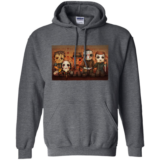 Big Chris Art Big Chris Art Killer Line Up Hooded Sweatshirt