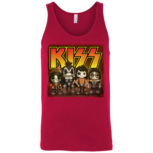 Kiss Line Up Mens Tank