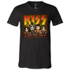 Kiss Line Up V-Neck T-shirt