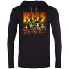 Kiss Line Up Hooded Long Sleeve