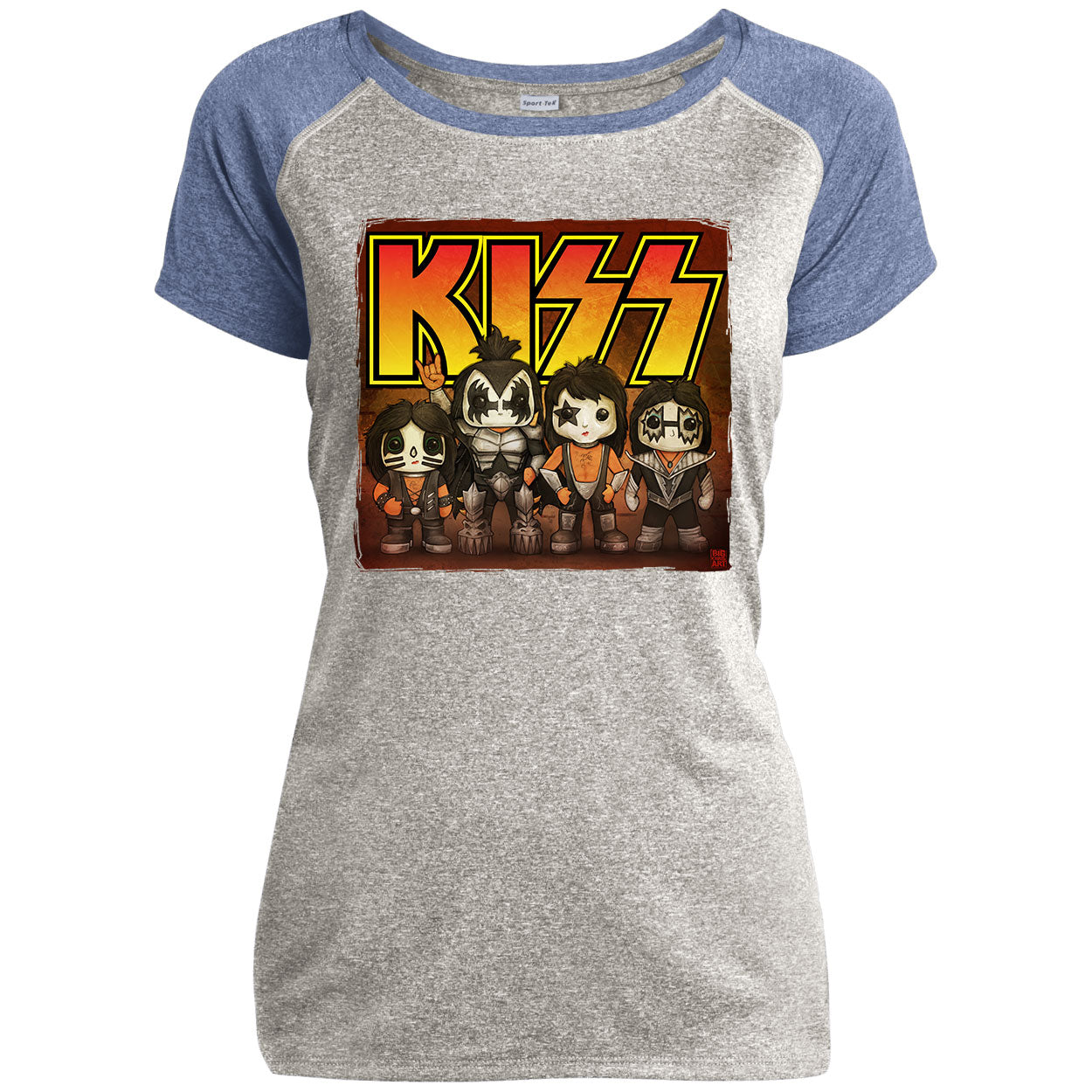 Kiss Line Up Sport-Tek Performance Junior Top