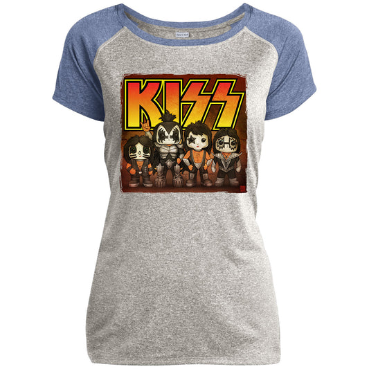 Kiss Line Up Sport-Tek Performance Junior Top