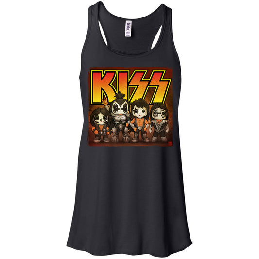 Kiss Line Up Womens Tank