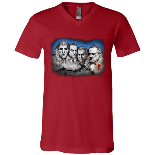 Big Chris Art Big Chris Art Mt MobMore V-Neck T-shirt