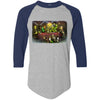 Monsters Playing Poker Baseball Jersey