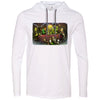 Monsters Playing Poker Hooded Long Sleeve