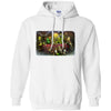 Monsters Playing Poker Hooded Sweatshirt