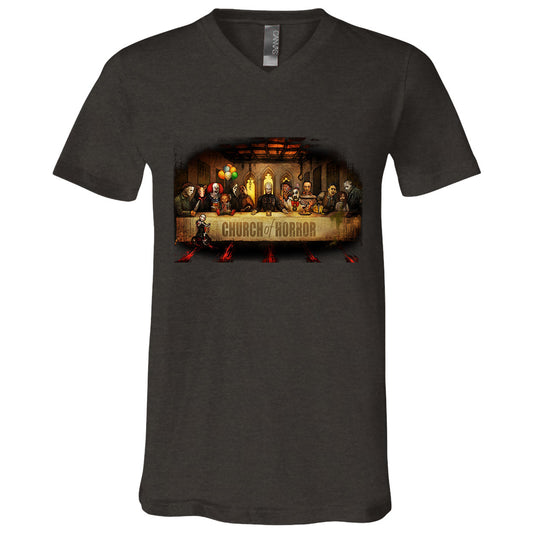 Big Chris Art Big Chris Art Slash Supper V-Neck T-shirt