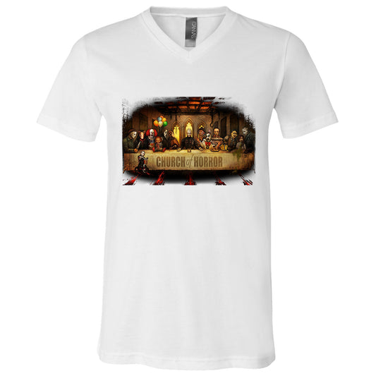 Big Chris Art Big Chris Art Slash Supper V-Neck T-shirt