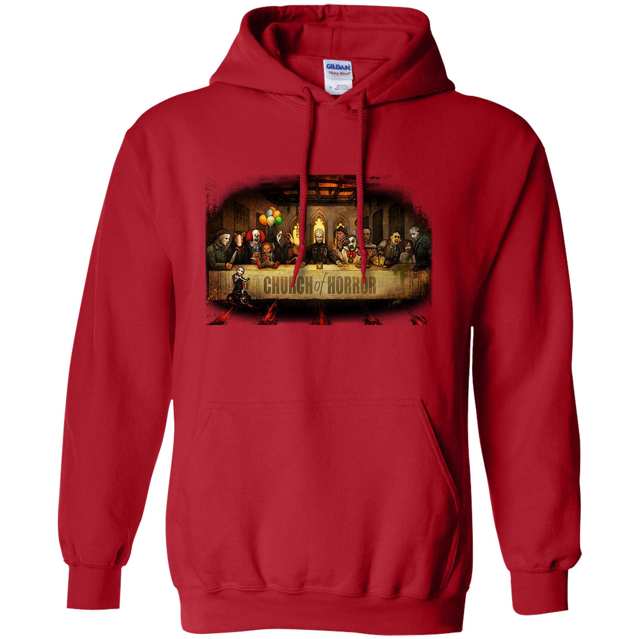 Big Chris Art Slash Supper Hooded Sweatshirt