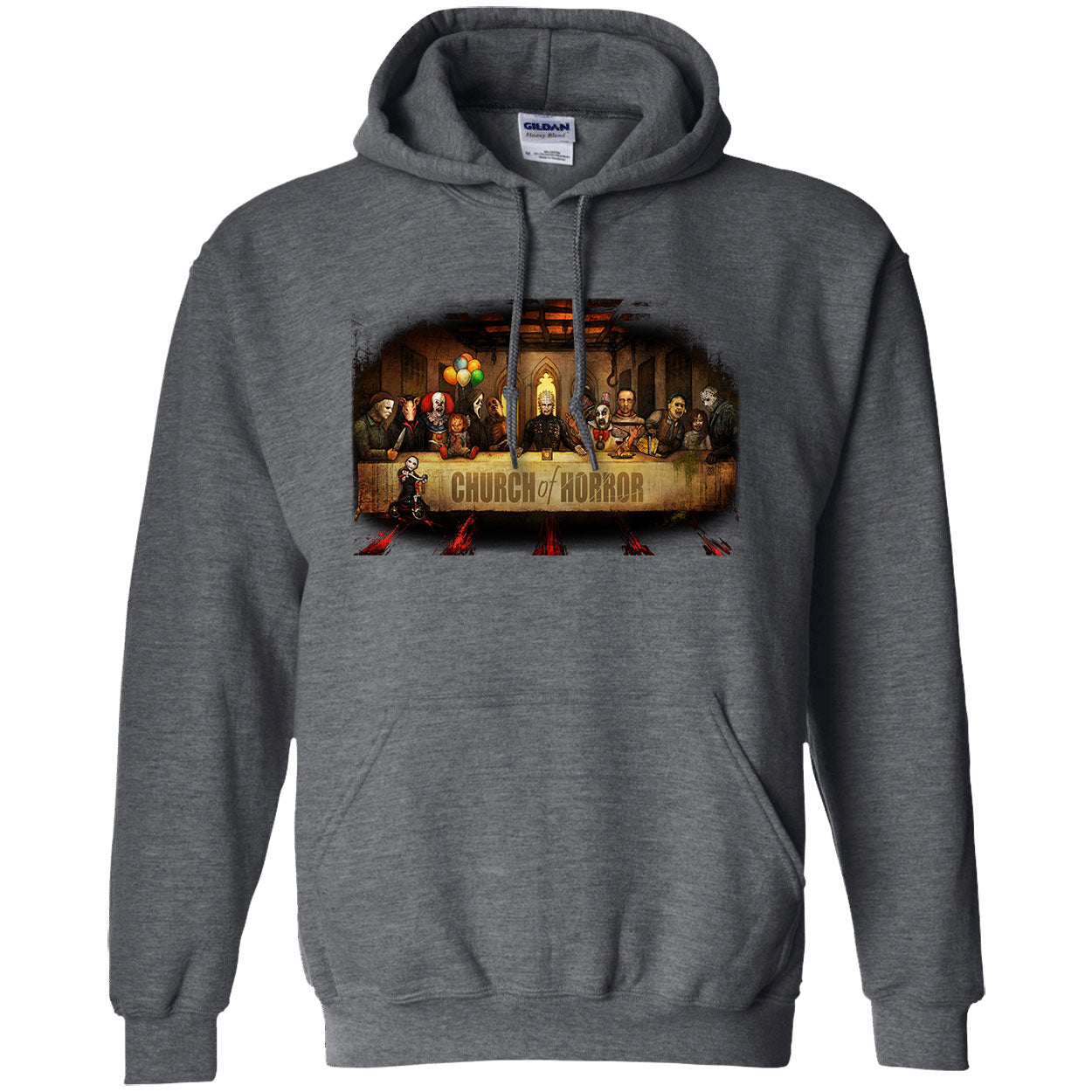 Big Chris Art Slash Supper Hooded Sweatshirt