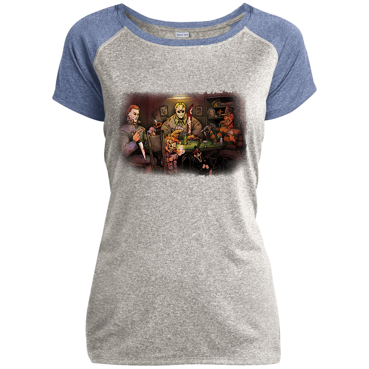 Slashers Playing Poker Sport-Tek Performance Junior Top