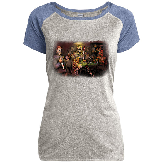 Slashers Playing Poker Sport-Tek Performance Junior Top