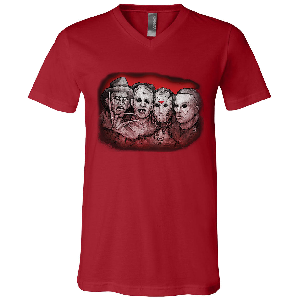 Big Chris Art MT SlashMore V-Neck T-shirt
