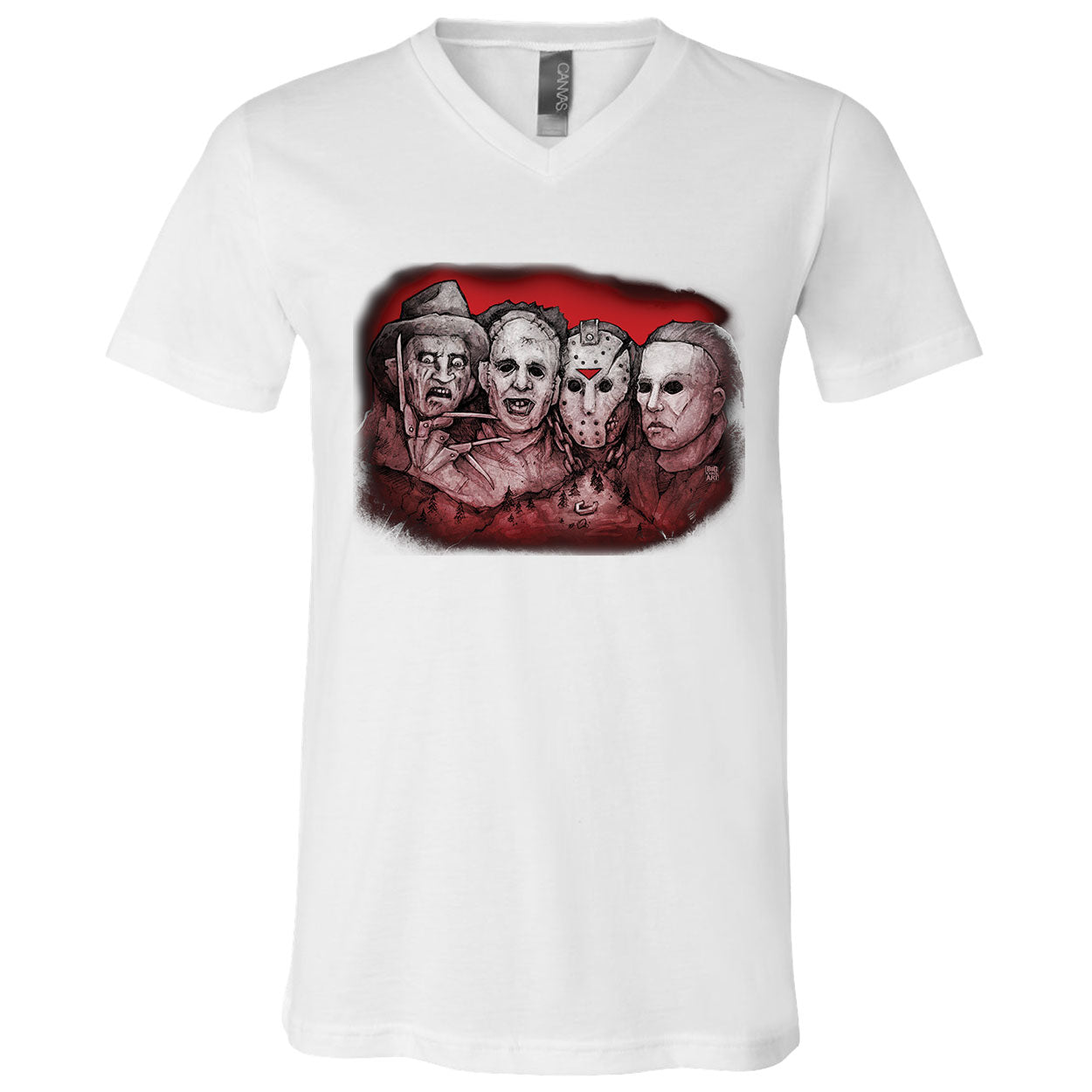 Big Chris Art MT SlashMore V-Neck T-shirt