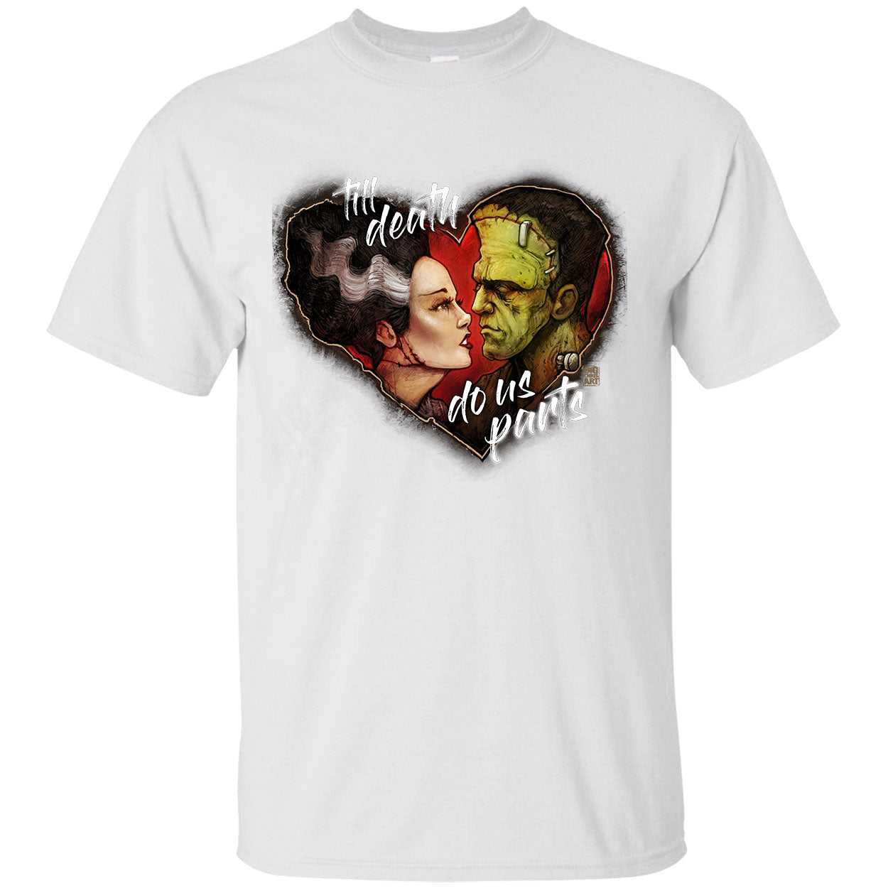 Big Chris Art Frank and Bride T-shirt