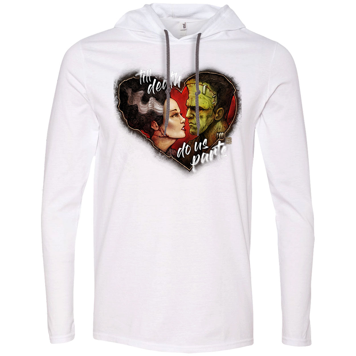 Big Chris Art Frank and Bride Hooded Long Sleeve