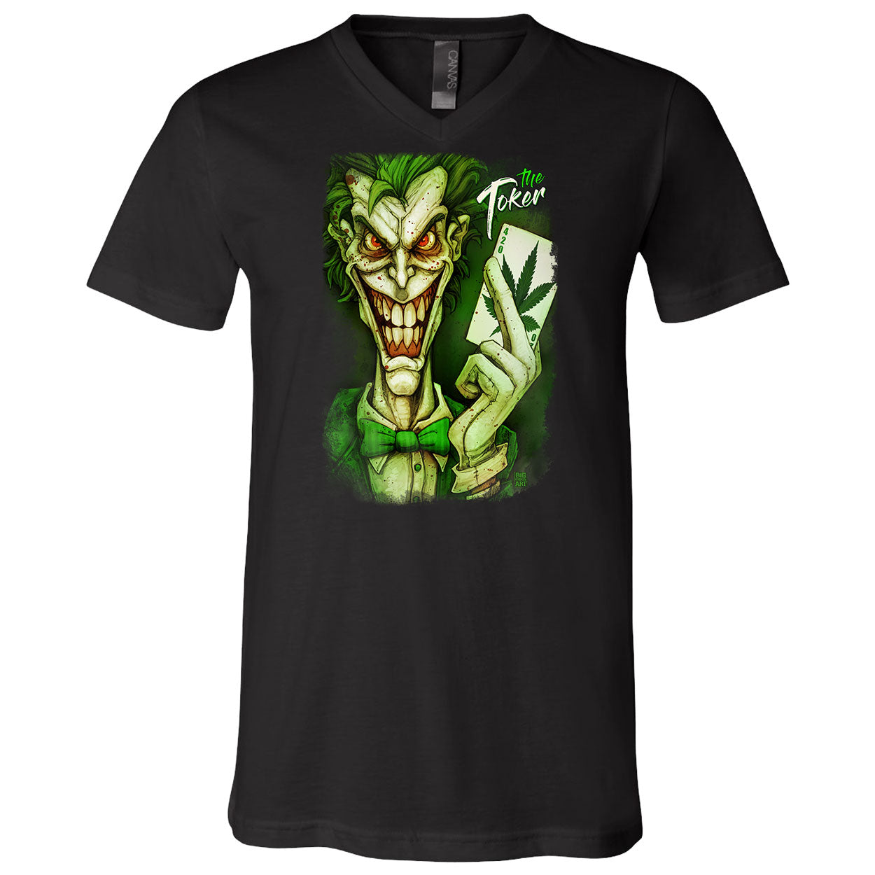 Big Chris Art Toker V-Neck T-shirt