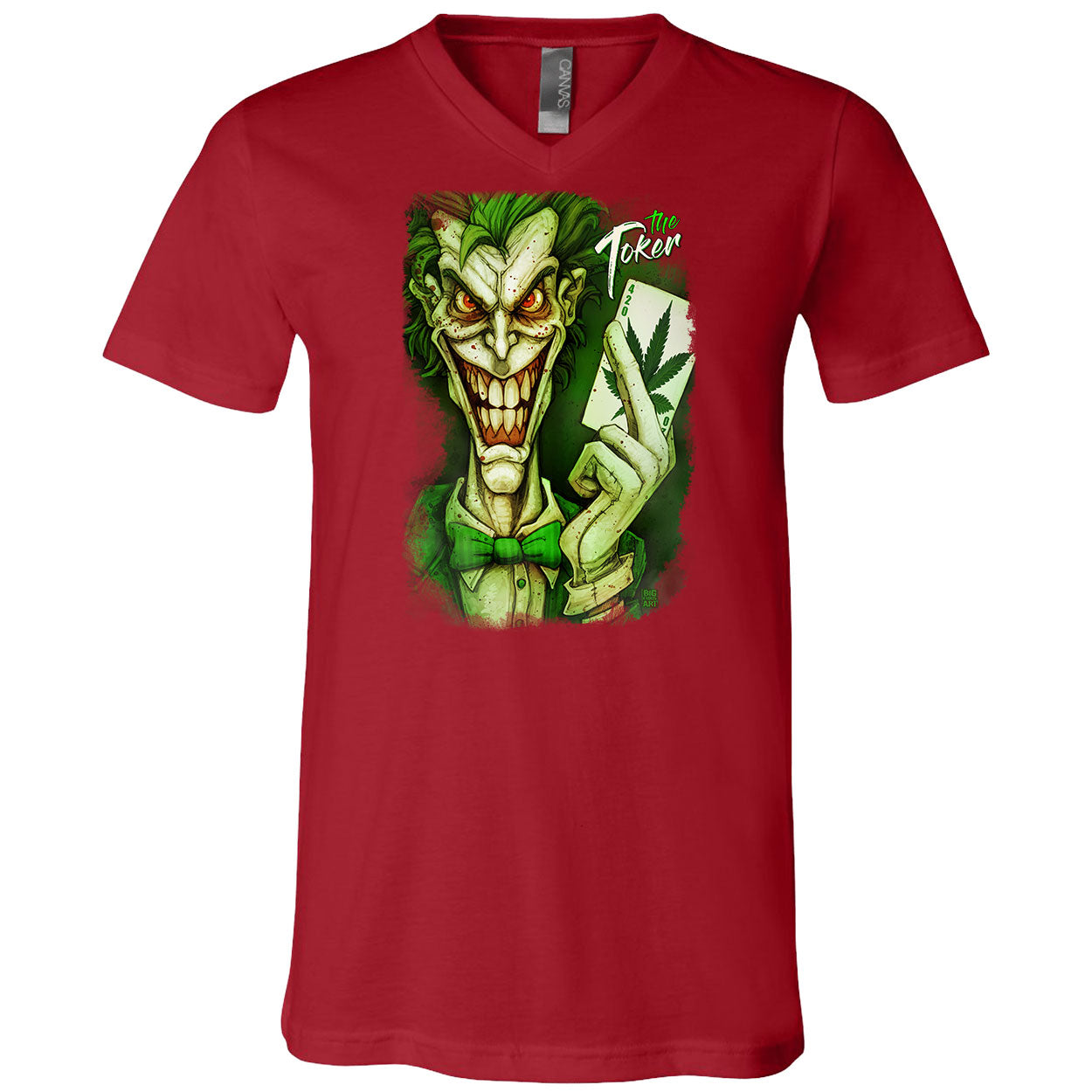 Big Chris Art Toker V-Neck T-shirt