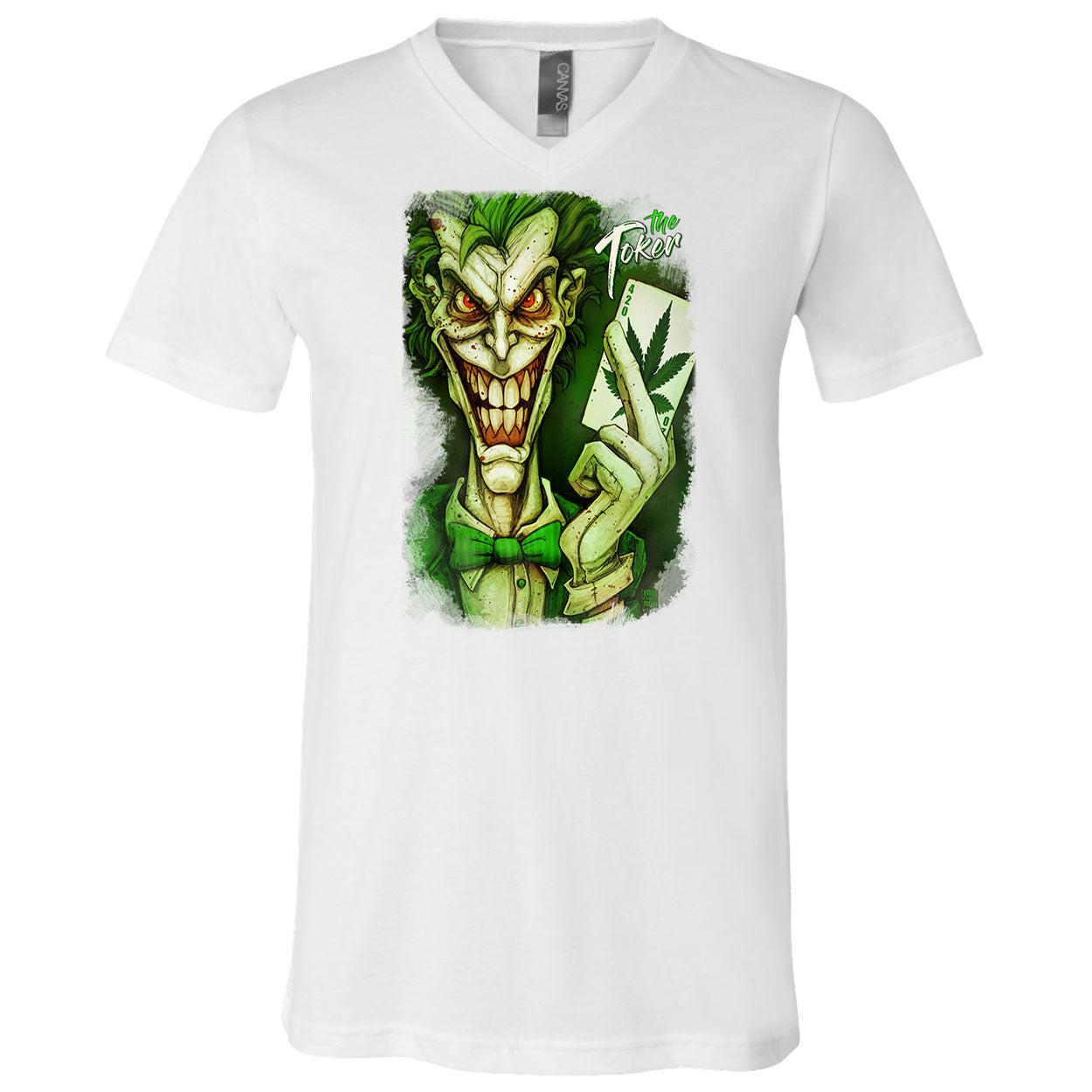 Big Chris Art Toker V-Neck T-shirt