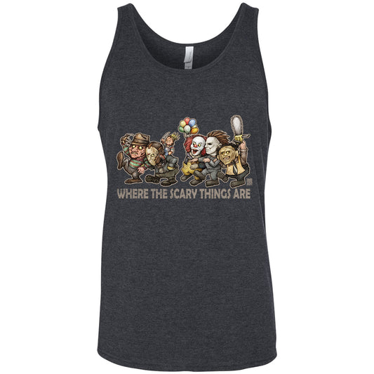 Where the Scary Things Are Mens Tank