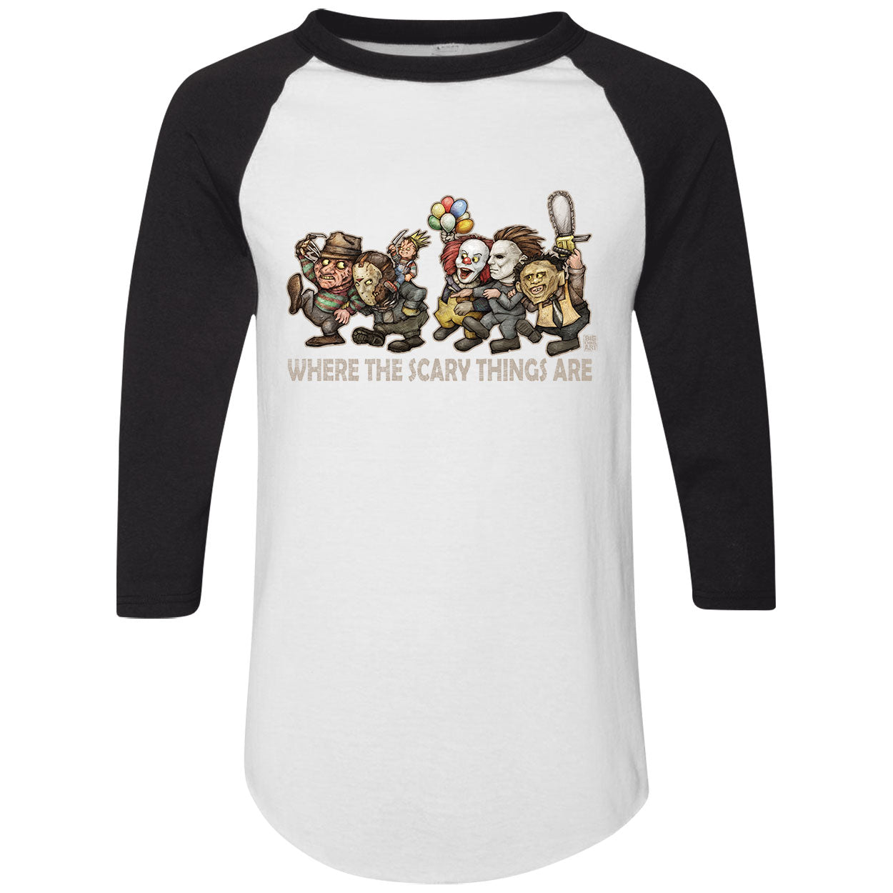 Where the Scary Things Are Baseball Jersey