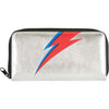 Bolt Silver Zip Wallet Girls Wallet