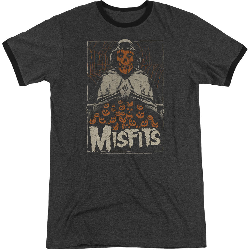 Misfits I Remember Halloween Adult Ringer T-shirt