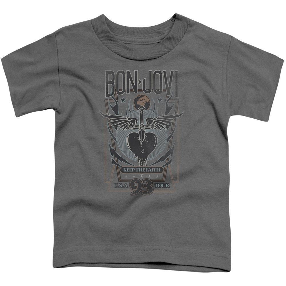 Bon Jovi Keep The Faith Toddler Childrens T-shirt