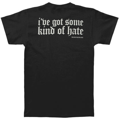Blood For Blood Black Skull T-shirt