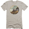 Far Away Places Premium Canvas Brand Slim Fit T-shirt