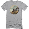 Far Away Places Adult Slim Fit Slim Fit T-shirt