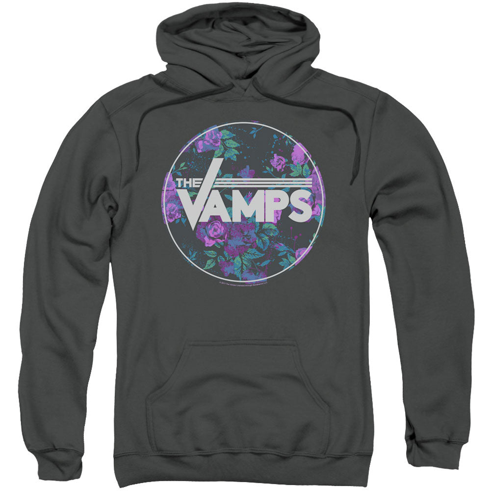 Vamps Floral Vamps Adult 25% Poly Hooded Sweatshirt