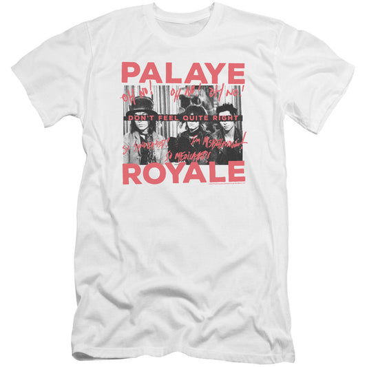 Oh No Premium Canvas Brand Slim Fit T-shirt